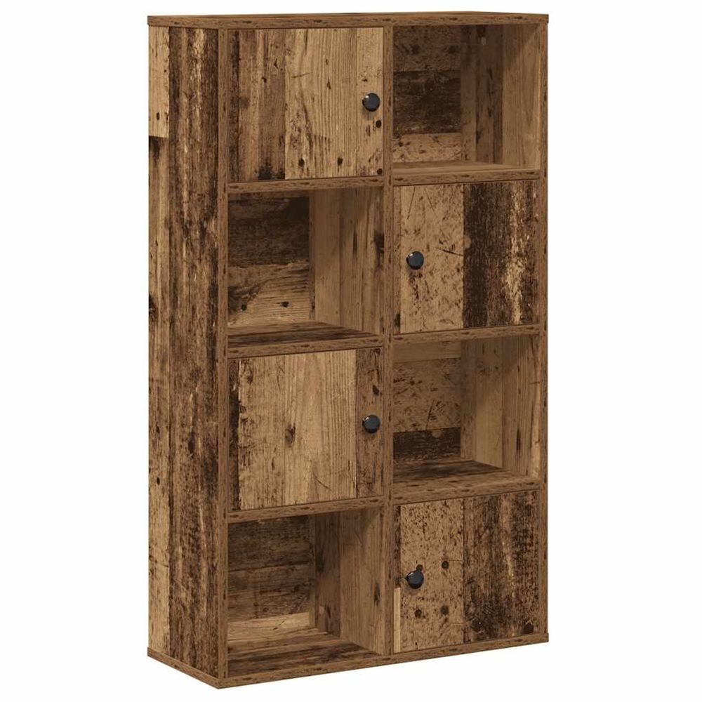 Bibliothèque vieux bois 60x24x101,5 cm bois d'ingénierie