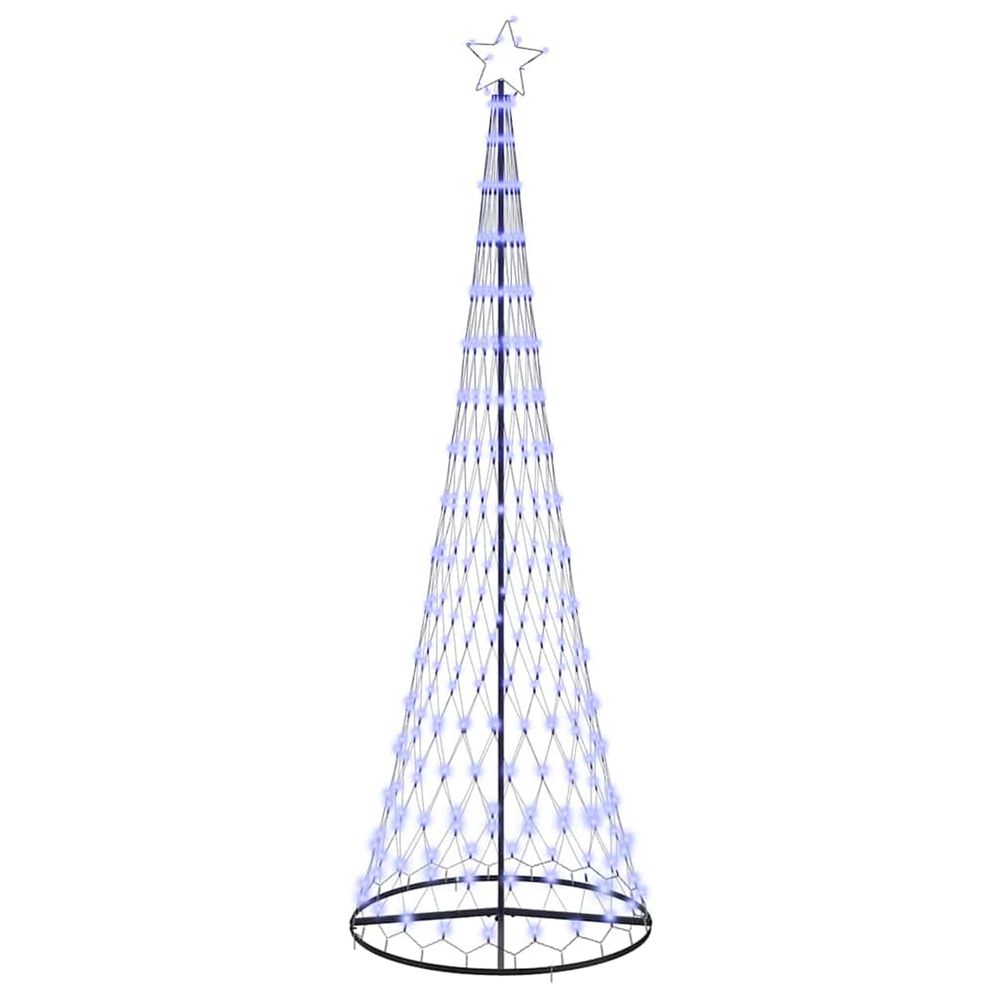 Arbre de noël led bleu 302,5 cm métal