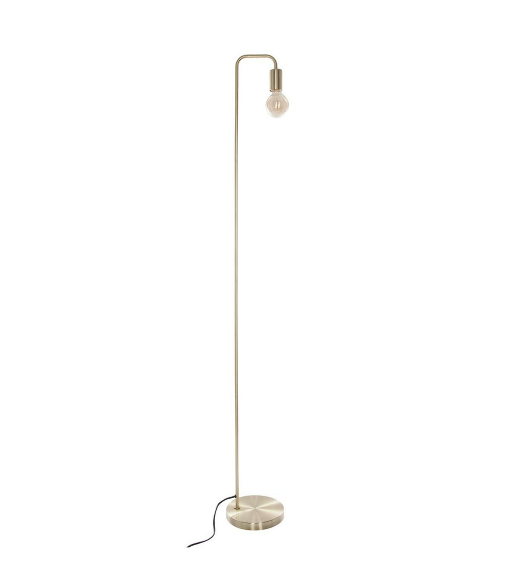 Lampadaire doré en métal h 150 cm