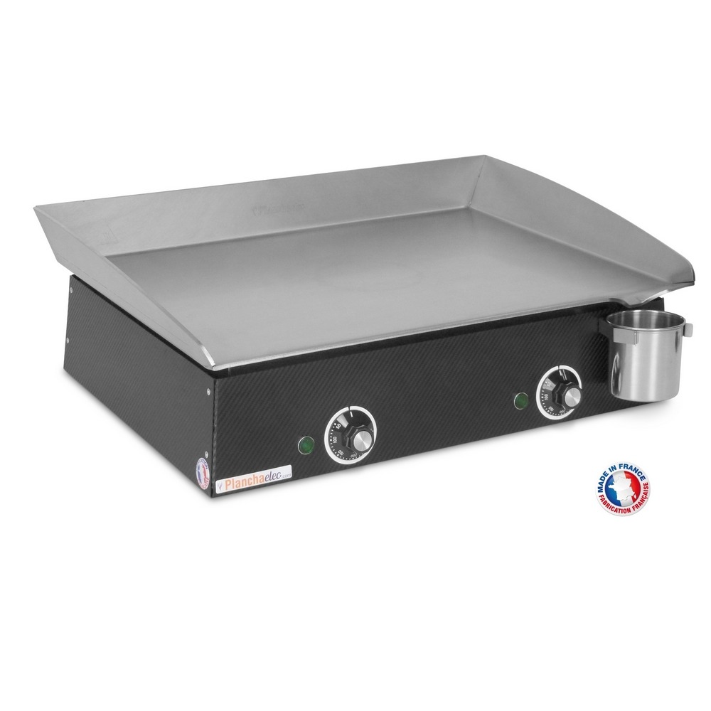 Plancha électrique planchaelec lux 600 - carbon - 2400 w