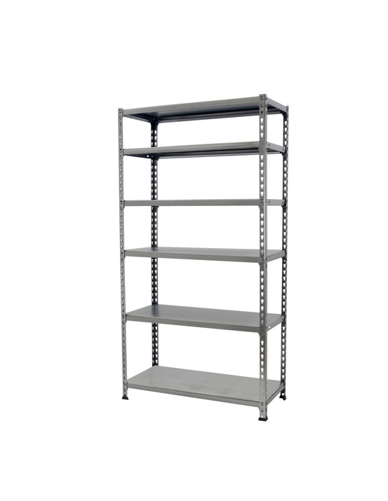 Etagère légère sans vis simonclick 6/500 gris/gris gris 2500x900x500 - simonrack