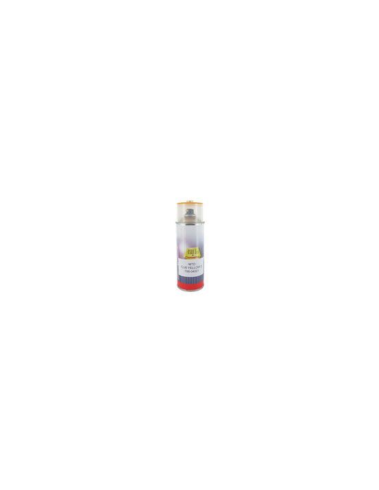 Bombe de peinture couleur jaune mtd (cub cadet) - origine: 788-04021, 78804021.