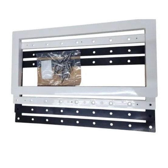 Pack 2 brides + 2 enjoliveurs + joints + vis pour skimmer gm - blanc bwt po
