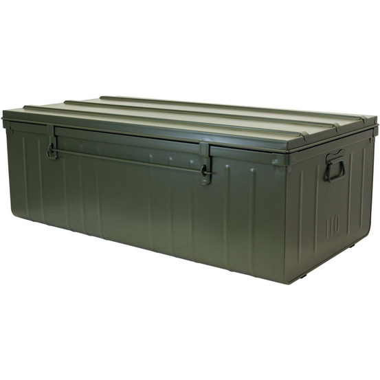 Cantine de rangement en acier premium 110 cm kaki 225 l