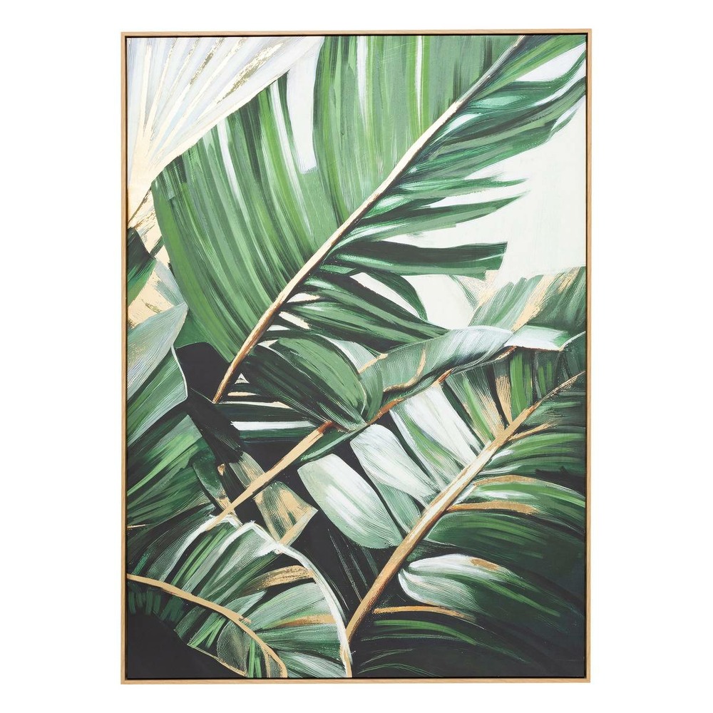 Toile peinte encadrée 