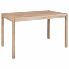 Table de design bois d'acacia massif - 120cm