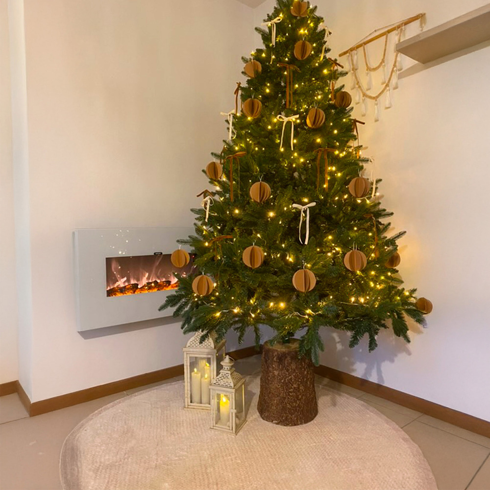 Cheminee murale electrique sined caminetto monte bianco