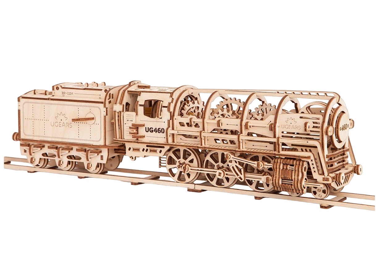 Puzzle 3d locomotive à vapeur