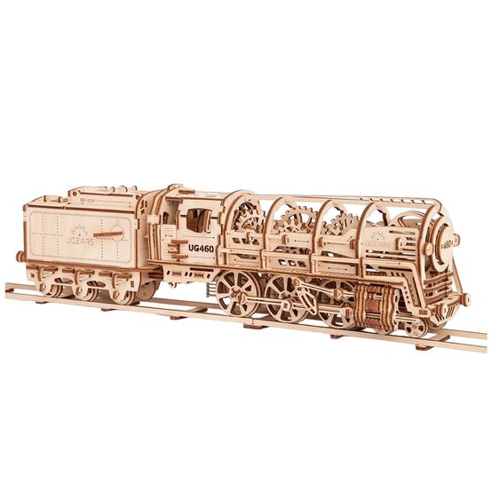 Puzzle 3d locomotive à vapeur