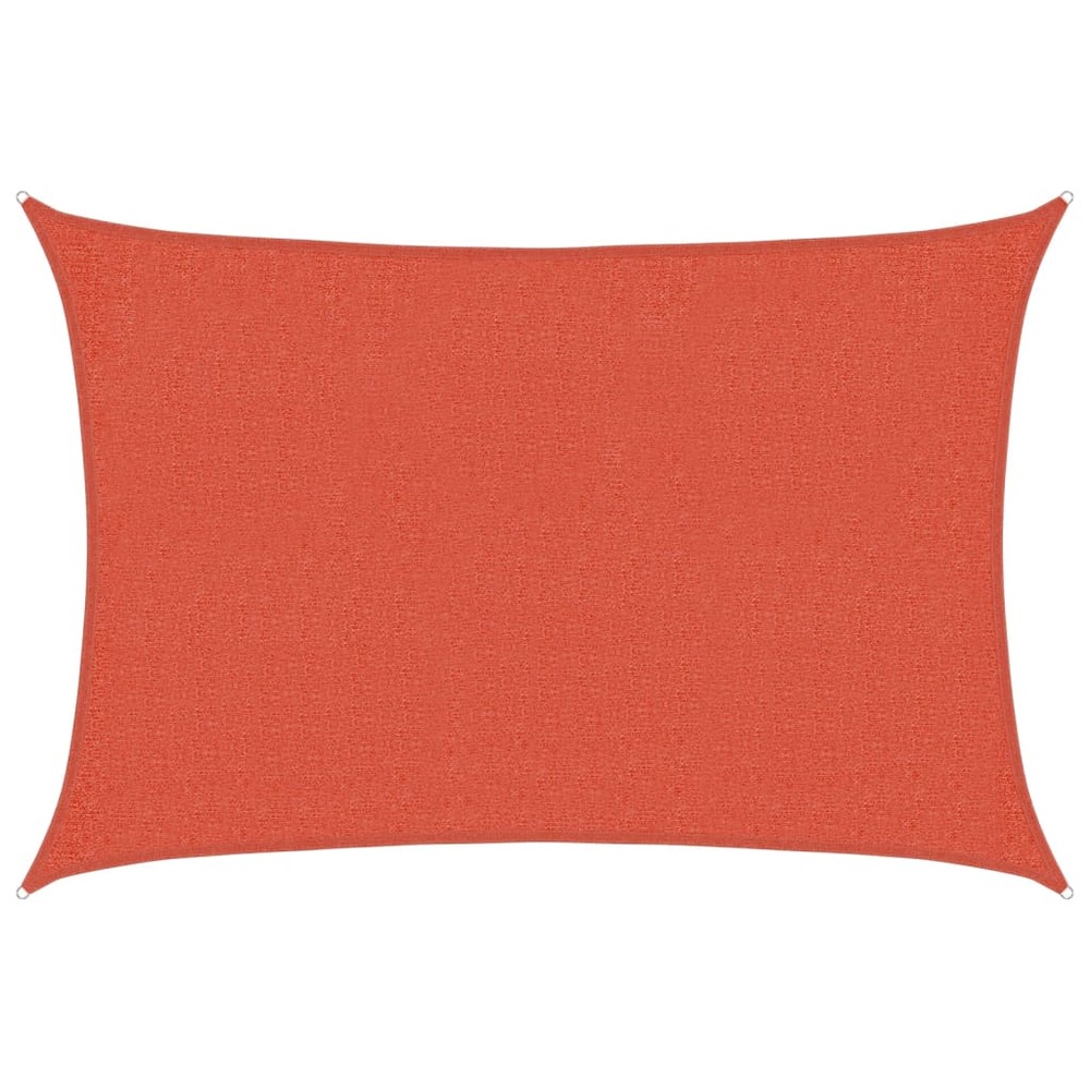 Voile d'ombrage 160 g/m² terre cuite 2x2,5 m pehd