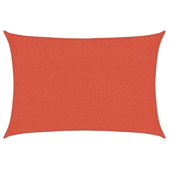 Voile d'ombrage 160 g/m² terre cuite 2x2,5 m pehd