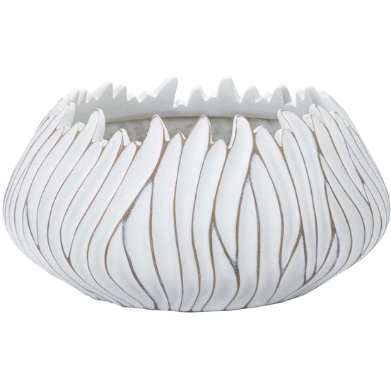 Cache-pot en polyrésine honduras 40 x 20 cm