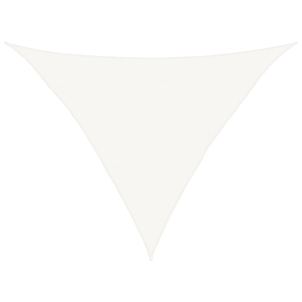 Voile d'ombrage 160 g/m² blanc 5x5x6 m pehd