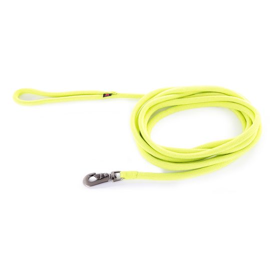 Martin sellier - laisse-longe pour chiens en nylon rond martin sellier - laisse avec mousqueton d'attache rapide