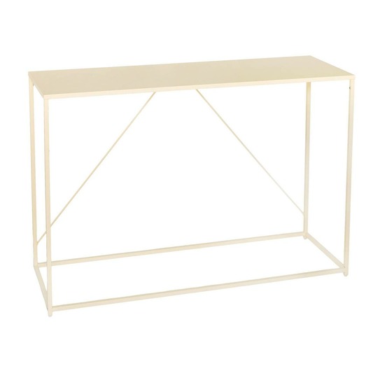 Console gota beige finition mate poudrée