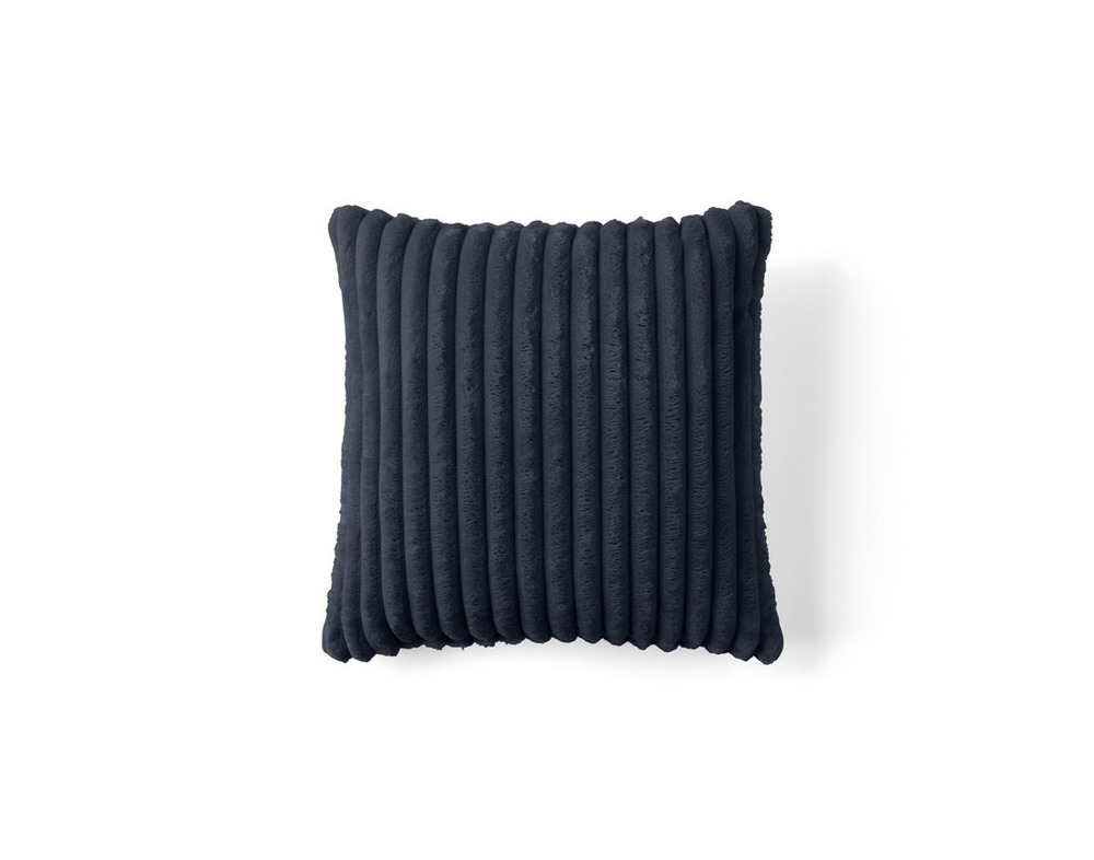 Garance - coussin - en velours côtelé grosses côtes - 40x40 cm