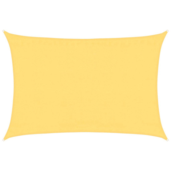 Voile d'ombrage 160 g/m² beige 3,5x4,5 m pehd