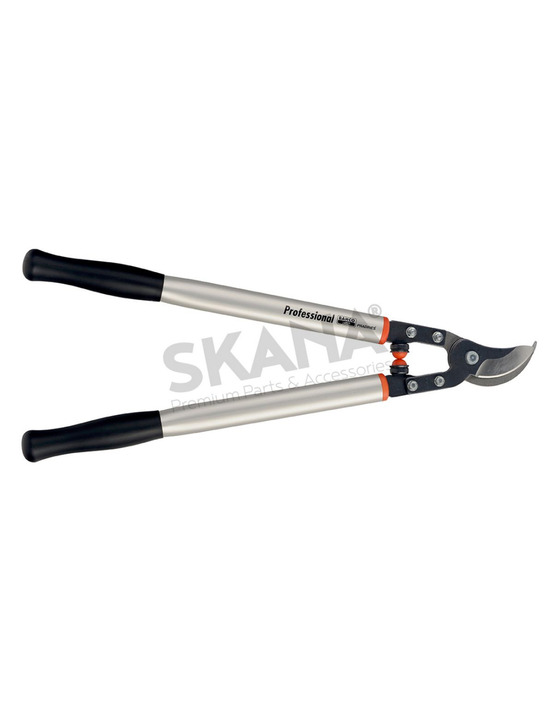 Coupe branches bahco à lame tirantes avec contre-lame forgée et longs manches en aluminium. Longueur totale 900mm. Ø: de coupe 4