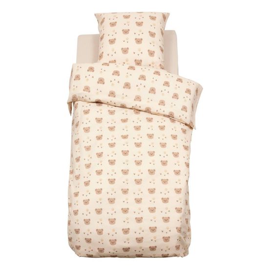 Parure de lit imprimée billie 140x200 motif ours