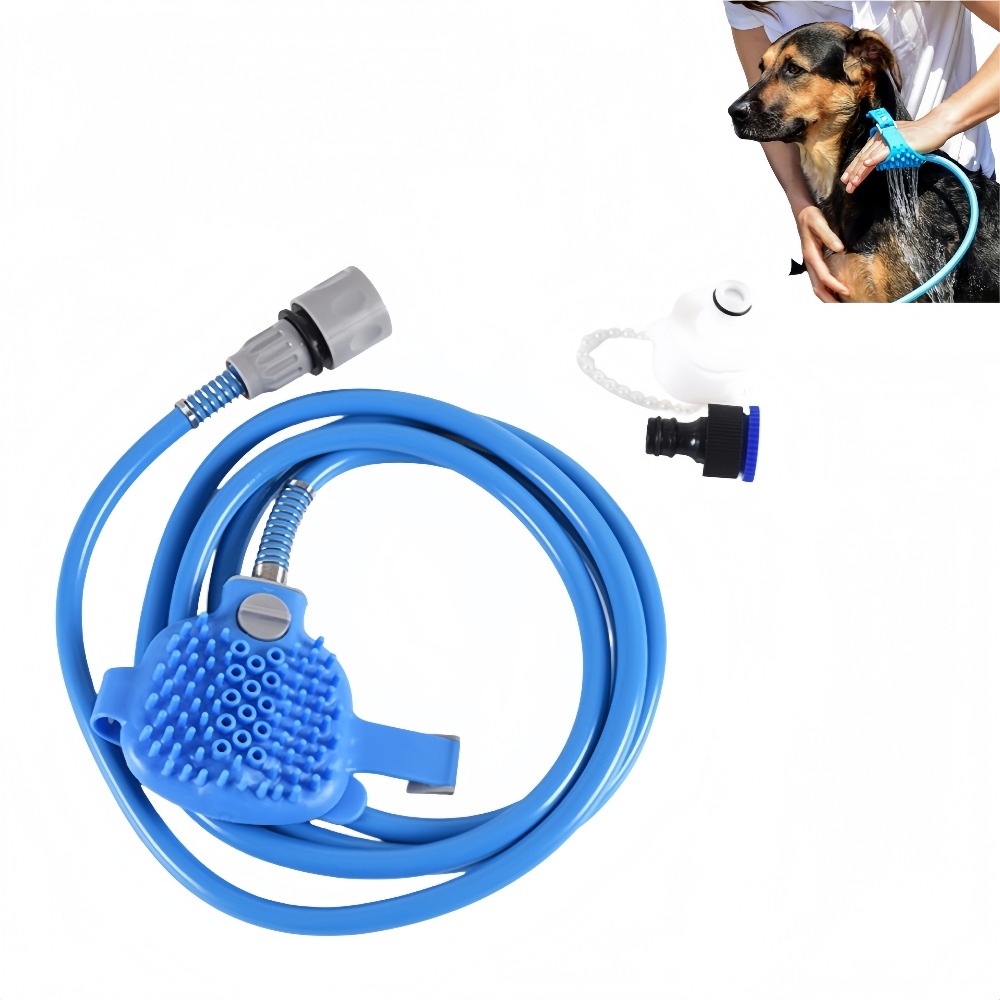 Pulvérisateur de douche pour chien 2en1