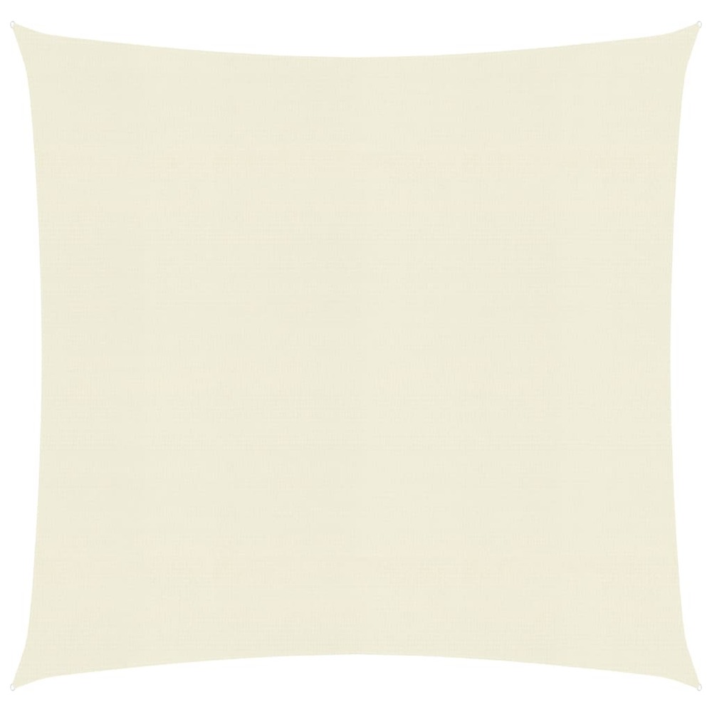 Voile d'ombrage 160 g/m² 4,5 x 4,5 m pehd crème