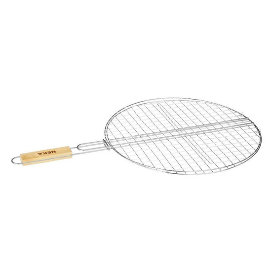 Double grille barbecue ronde