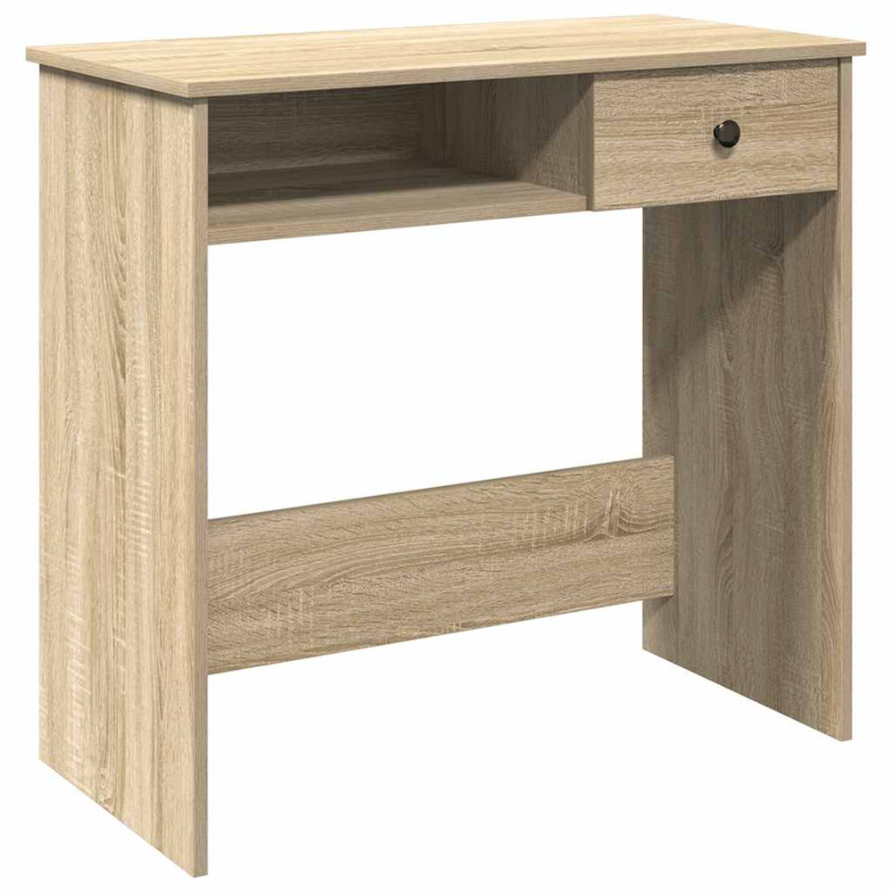 Bureau chêne sonoma 80x40x75 cm aggloméré