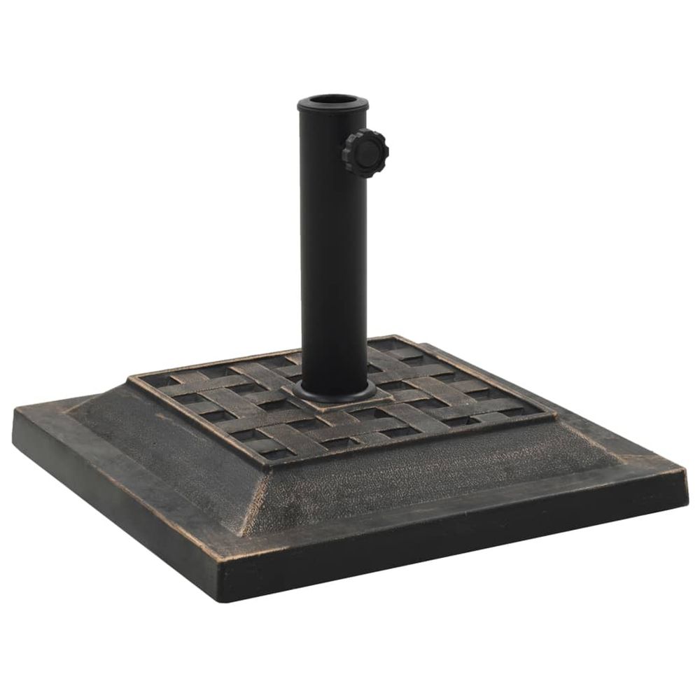 SOCLE CARRE DE PARASOL POLYRES-(866545)