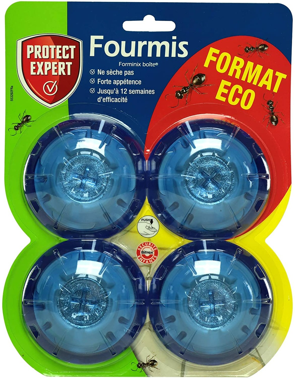 Boîte anti-fourmis, PROTECT EXPERT, 10 x 2 g