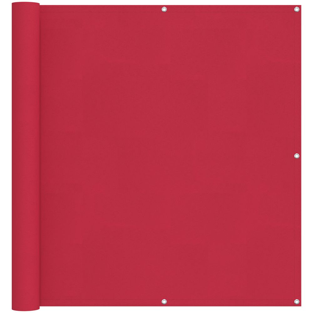 Écran de balcon 110 x 800 cm tissu oxford rectangulaire