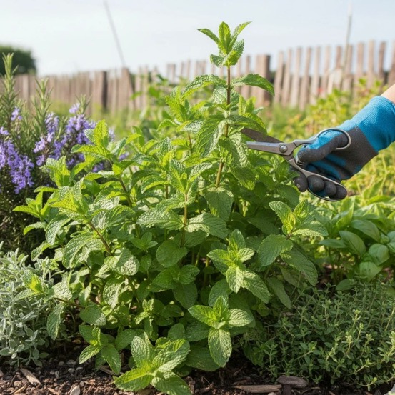 Menthe espagnole - sans traitement lot de 5 godets