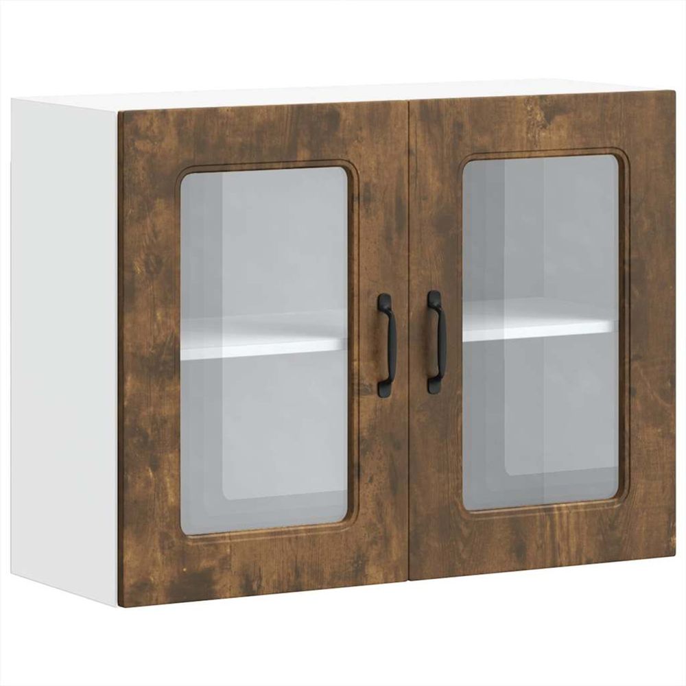 Armoire murale de cuisine avec porte vitrée 