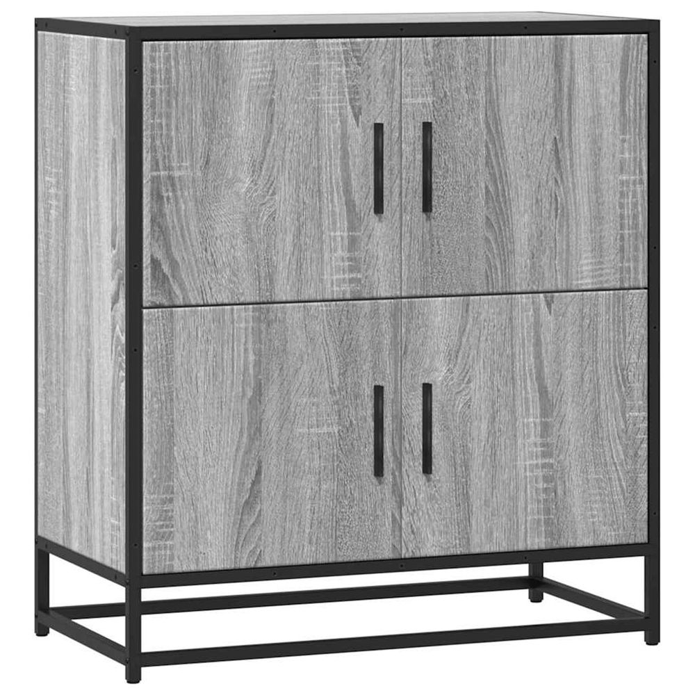 Buffet sonoma gris 68x35x76 cm bois d'ingénierie