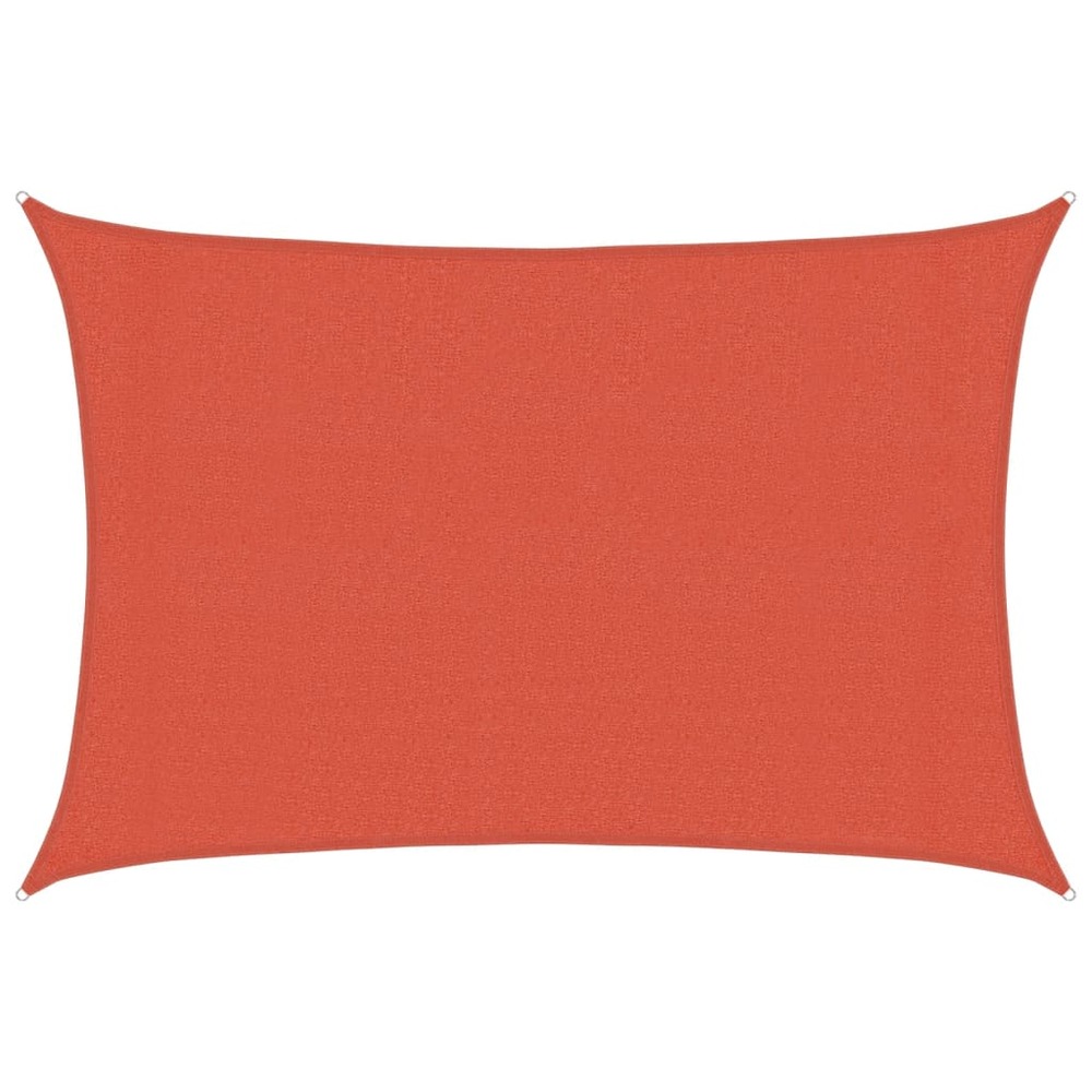 Voile d'ombrage 160 g/m² terre cuite 3x5 m pehd