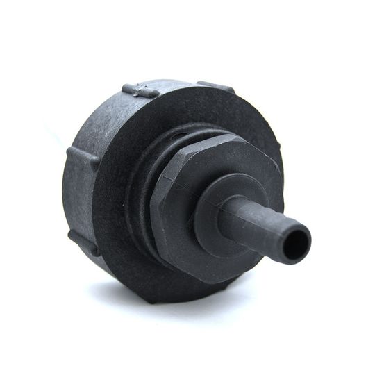 Raccord s100x8 femelle - male cannelé droit 19mm