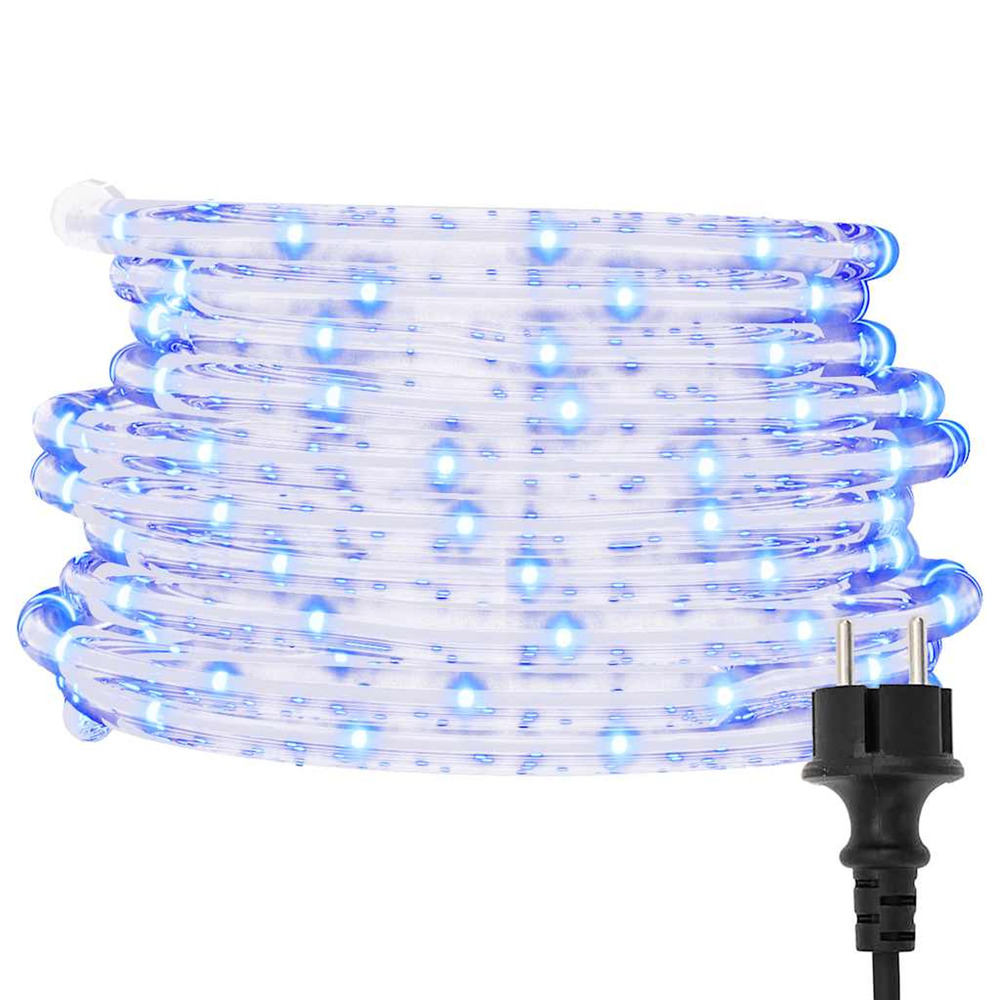 Cordon lumineux avec 480 led blanc froid 20 m pvc