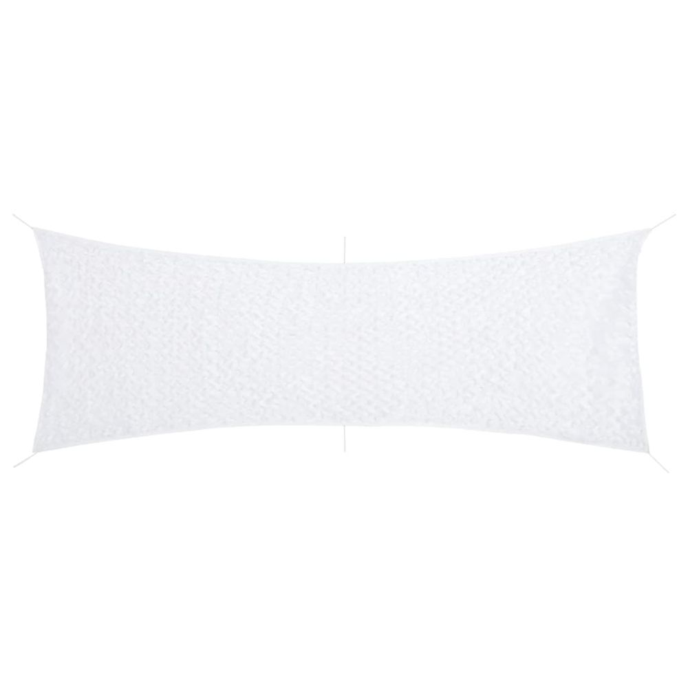 Filet de camouflage avec sac de rangement 519x142 cm blanc