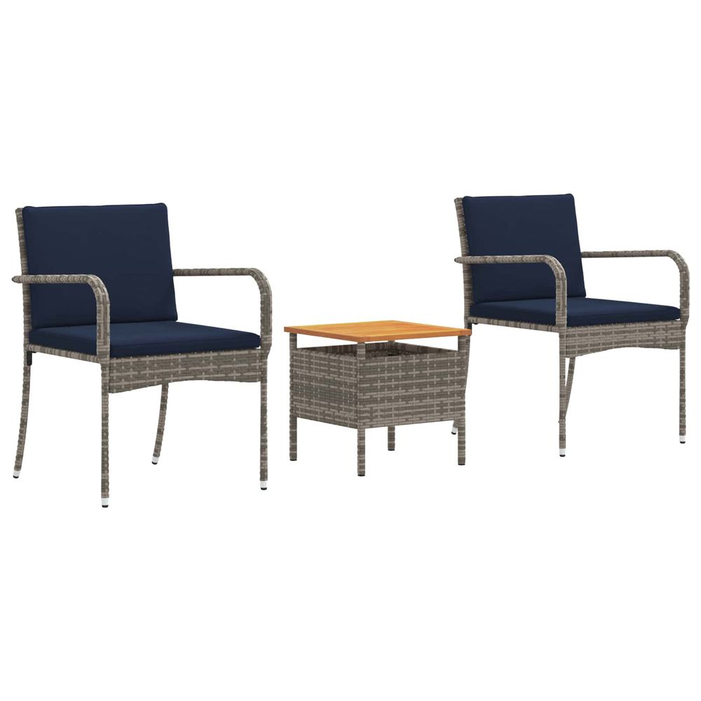 Ensemble de jardin gris polyrotin