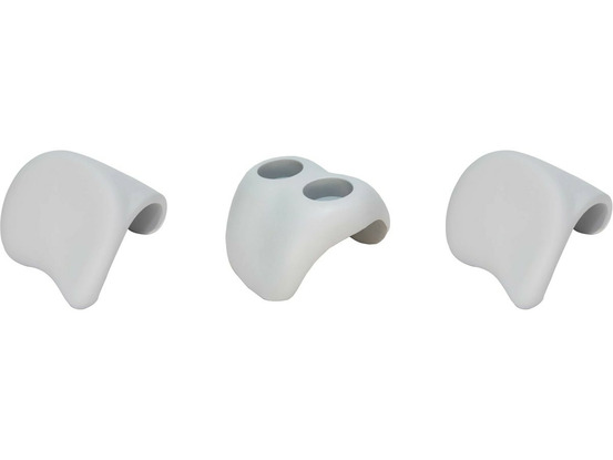 Lot de 2 appuie-têtes et 1 porte-gobelet pour spa