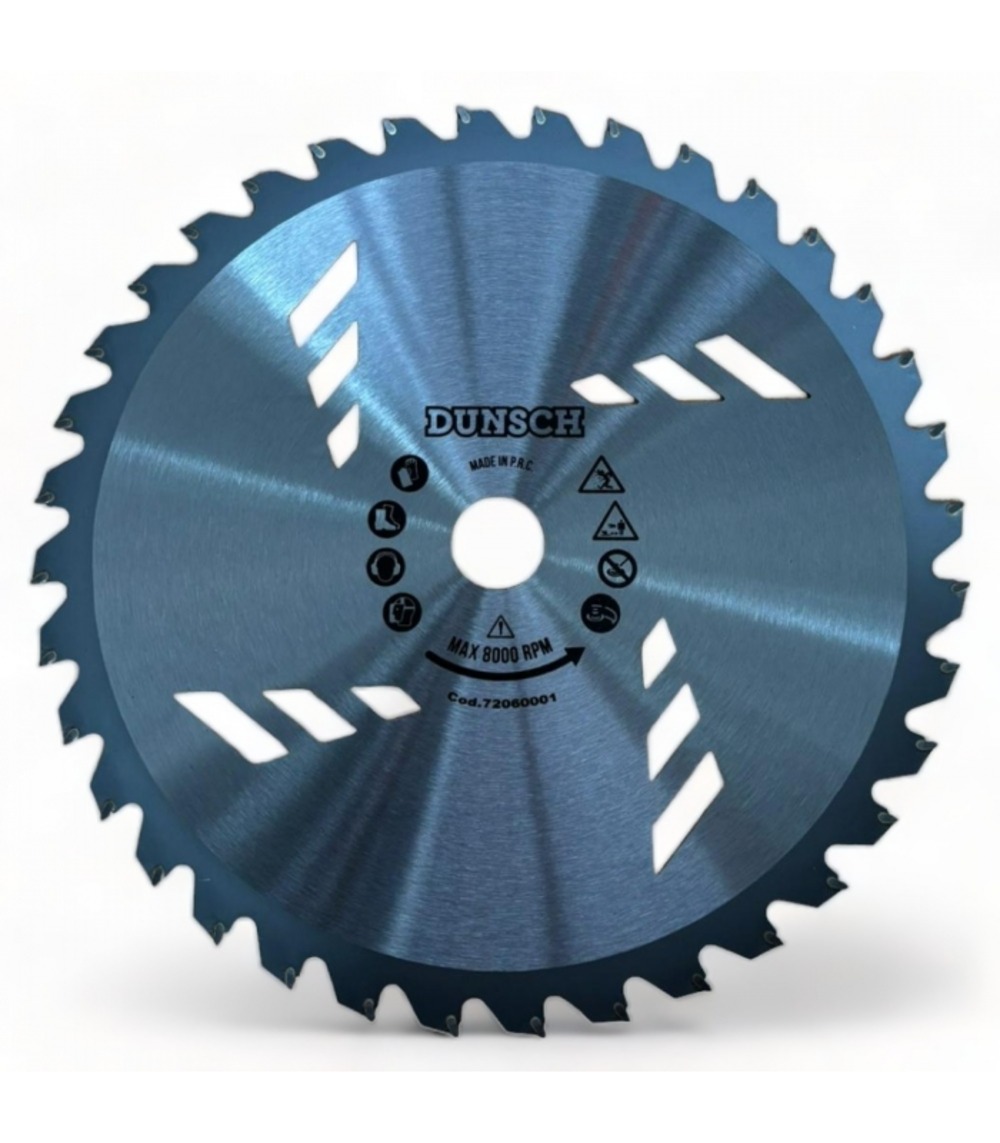 Lame spéciale arbuste 36 dents aiguisées épaisseur 1,2 mm diamètre 25,4mm 72060001