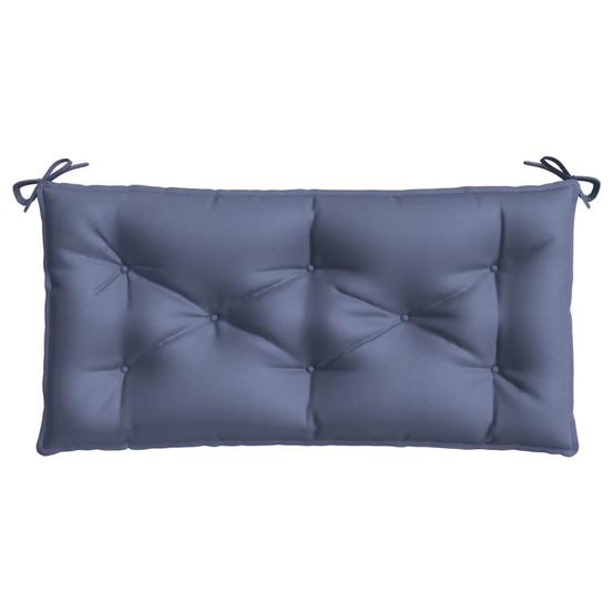 Coussin de banc de jardin bleu marine 100x50x7 cm tissu oxford