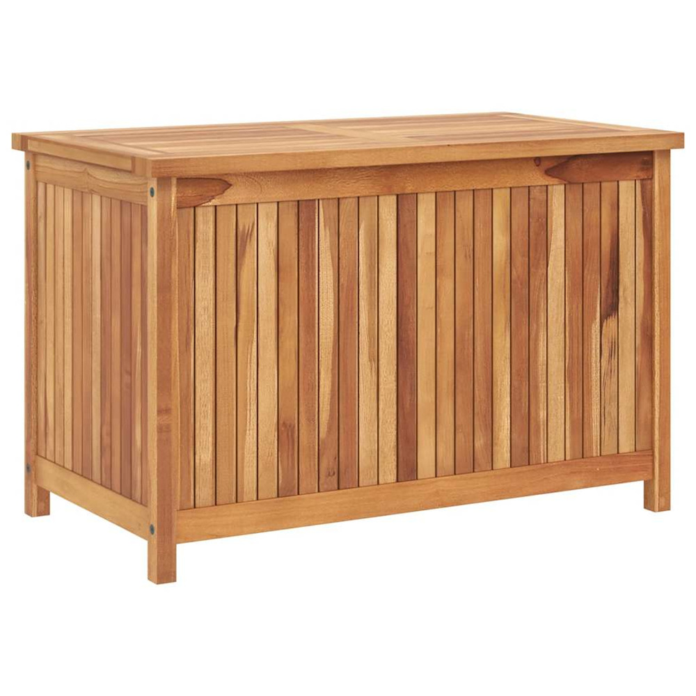 Boîte de rangement de jardin 90x50x58 cm bois de teck solide