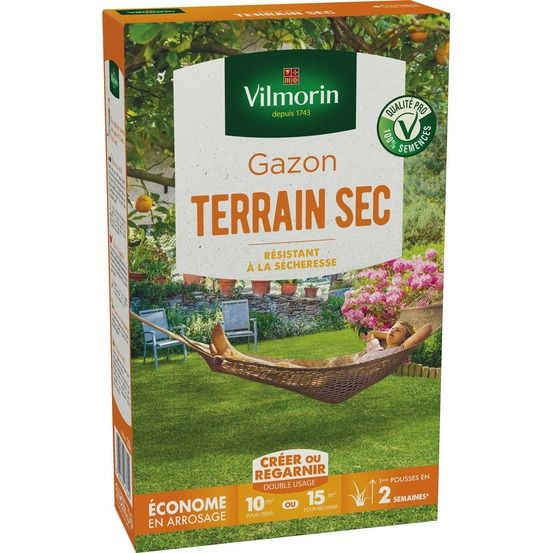 Gazon terrain sec 250gr
