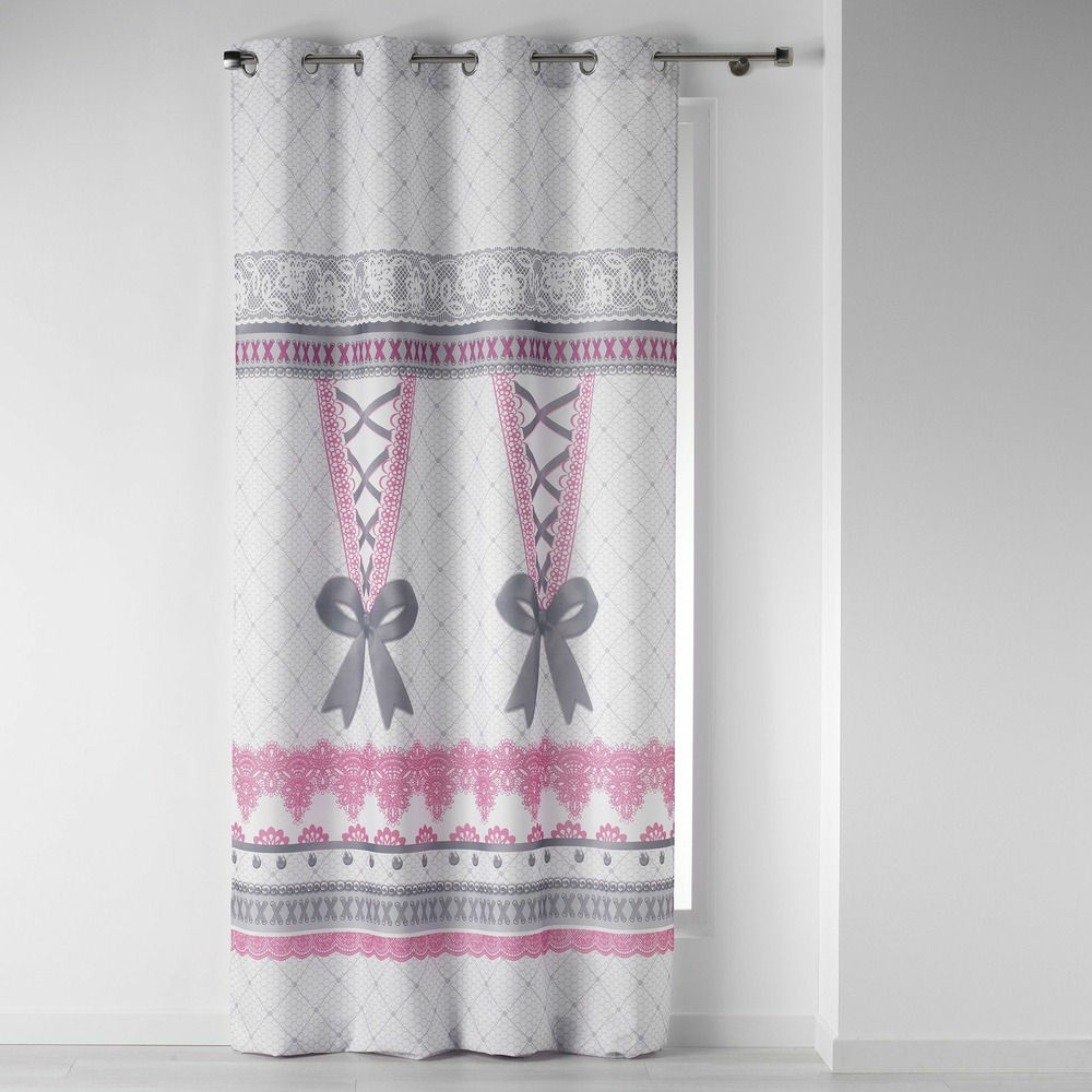 Rideau à oeillets corset 140x260cm