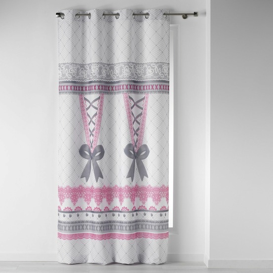 Rideau à oeillets corset 140x260cm