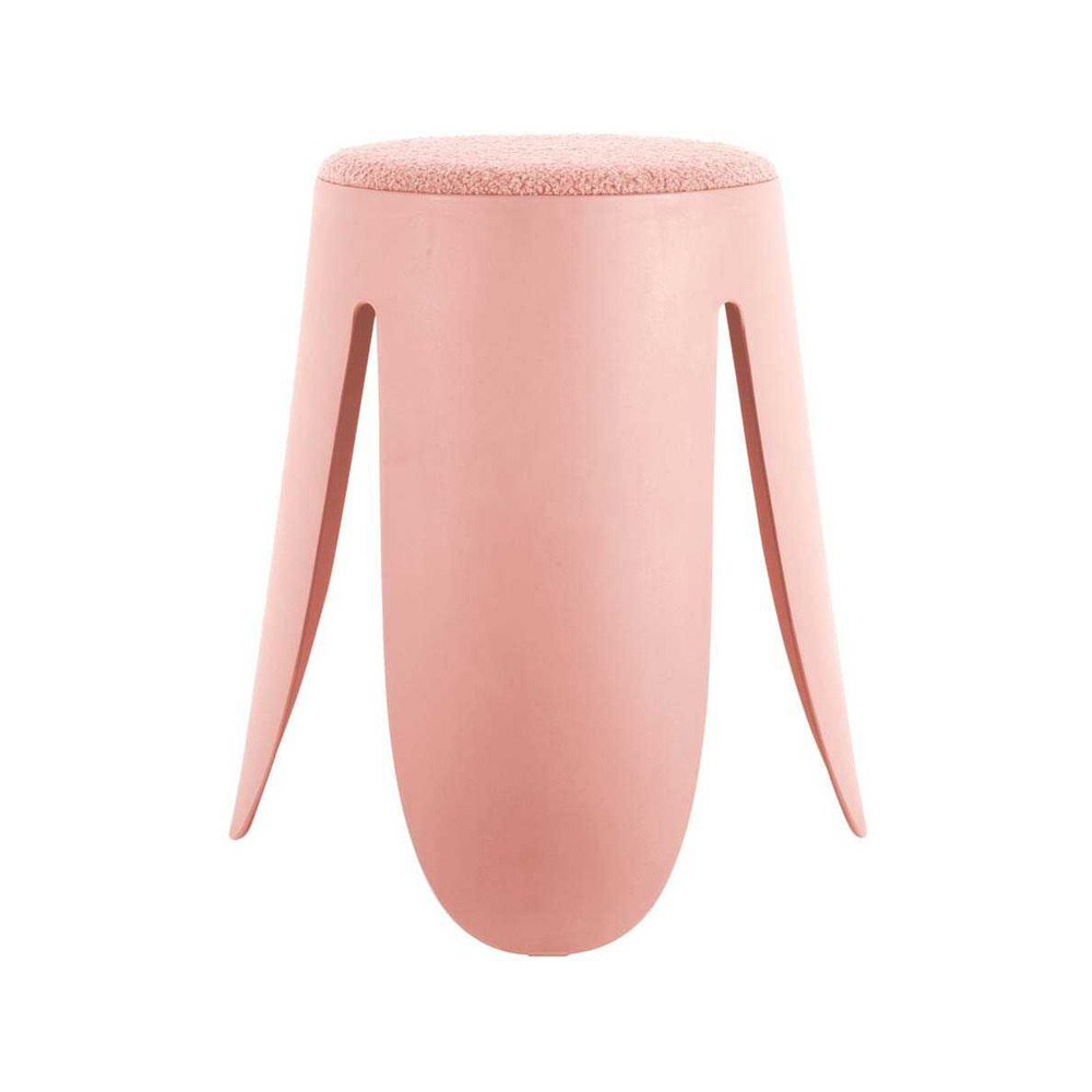 Tabouret en polypropylène savor rose
