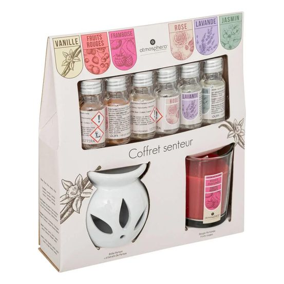 Coffret senteur 8 pièces