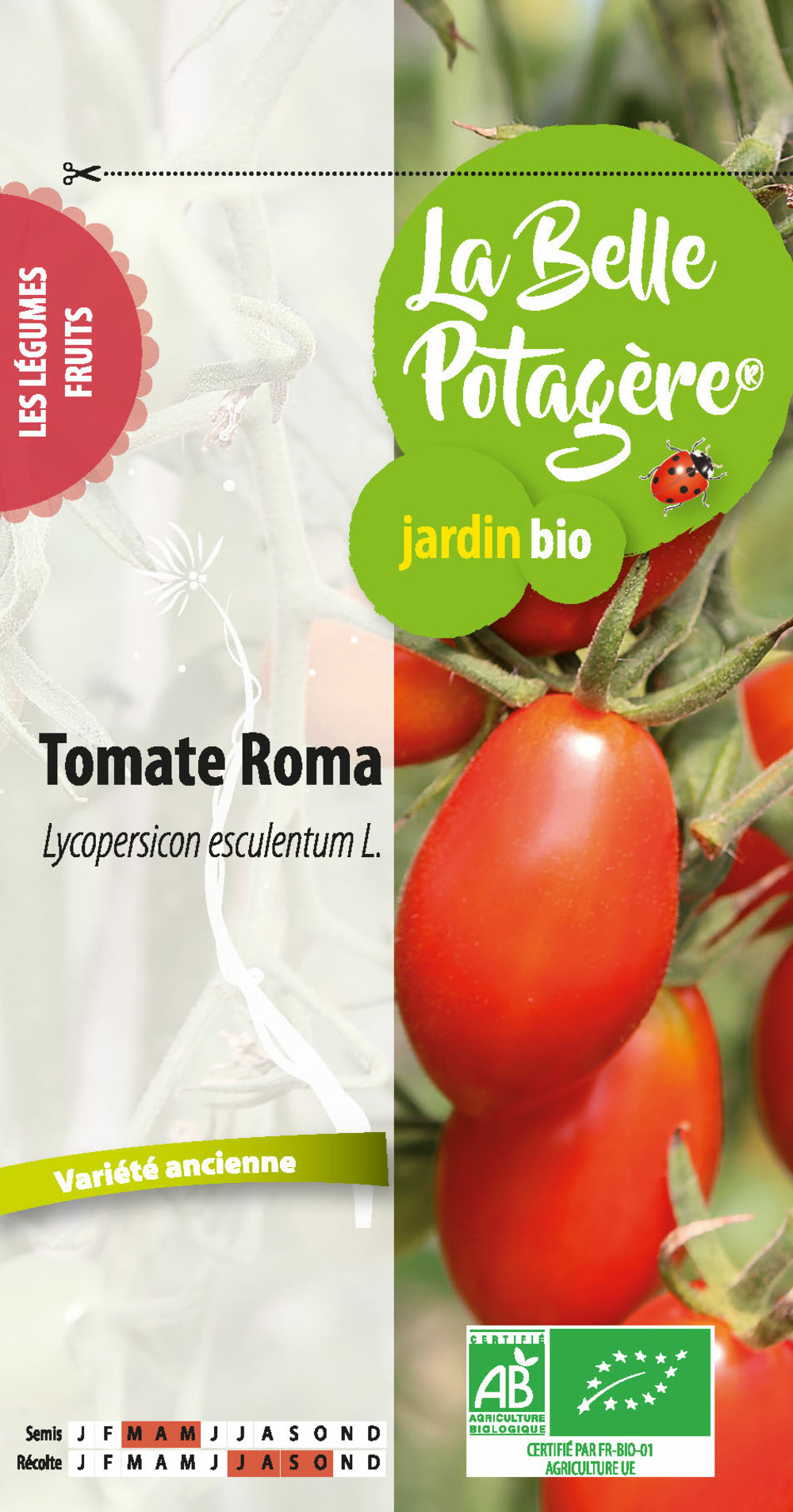 Tomate roma 0,15 g