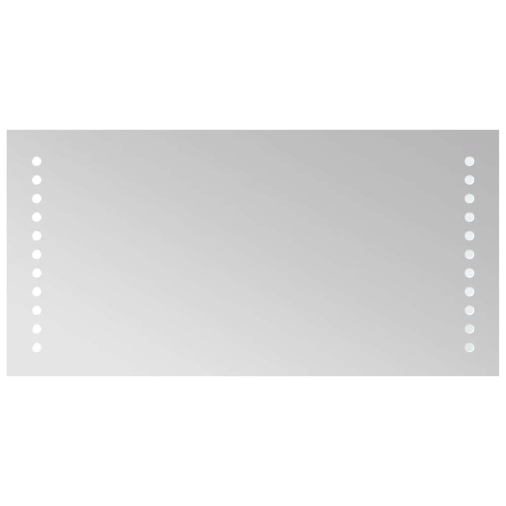 Miroir de salle de bain à led 40x20 cm