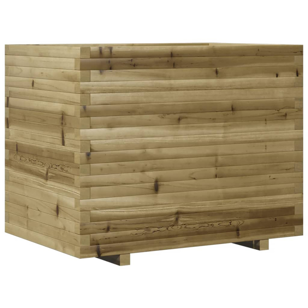 Jardinière d'extérieur 90x60x72,5 cm bois de pin imprégné